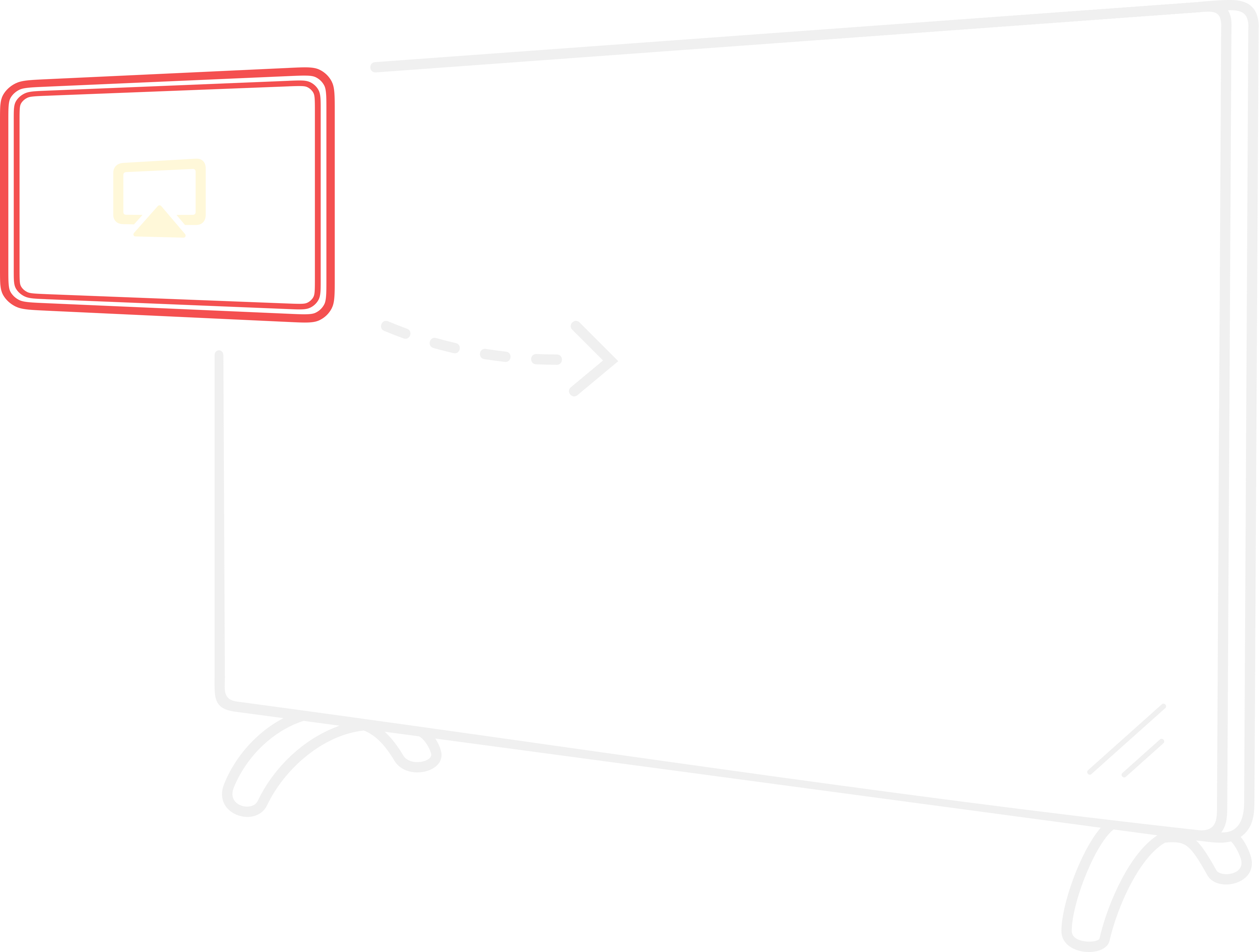 OutSketched mirrored to a TV